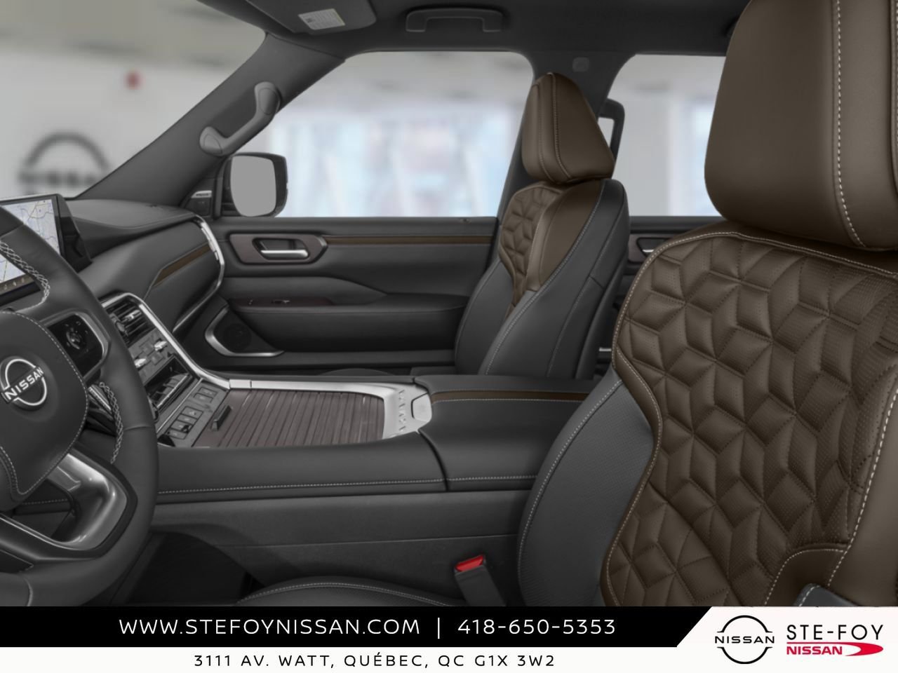 NISSAN Armada 2026 Blanc Everest nacré triple couche Ste-Foy - photo #5