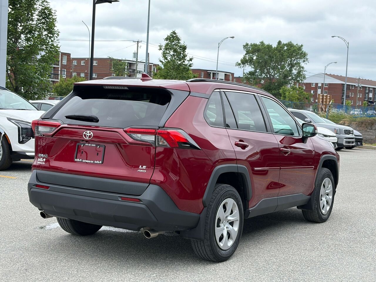 2020 Toyota RAV4 Red Gatineau - photo #4