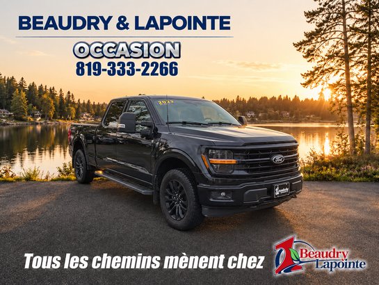 2024 Ford F-150 XLT cabine SuperCrew 4RM caisse de 6,5 pi Black