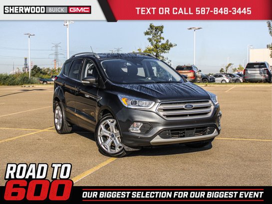 2019 Ford Escape Titanium 400A 2.0T 4WD | Sunroof | Navigation Grey
