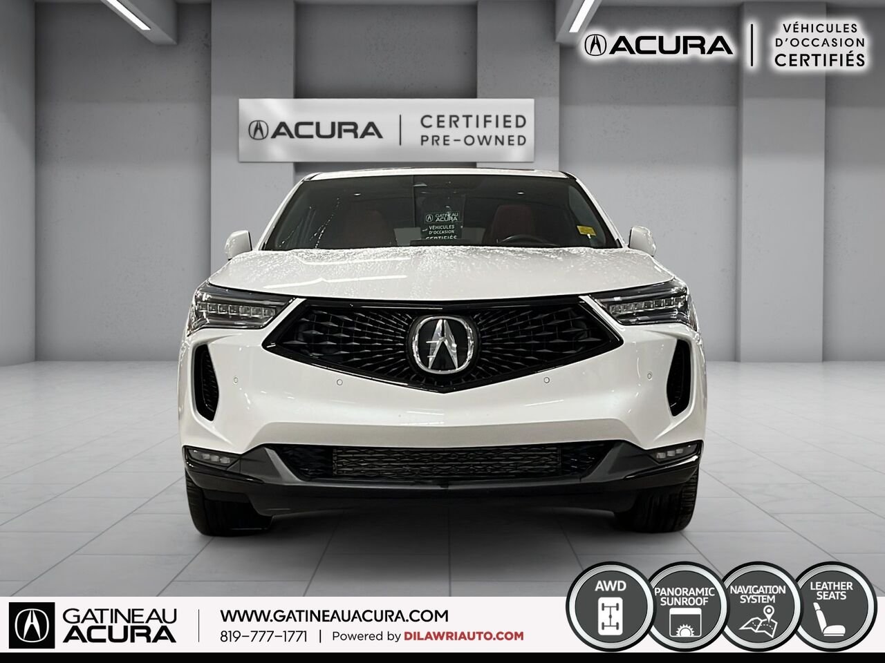 Acura RDX A-Spec SH-AWD 2023 Blanc Gatineau - photo #12