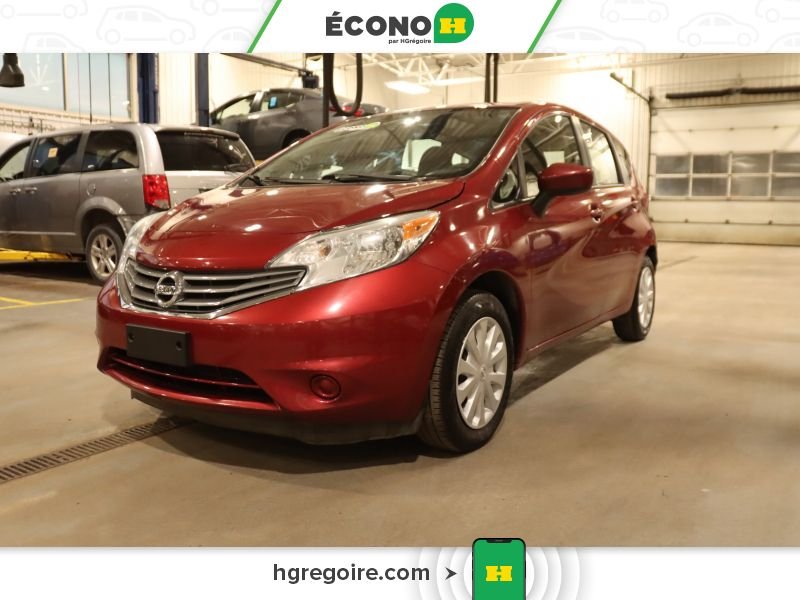 Nissan Versa Note SV AUTO GR ÉLEC A/C BLUETOOTH CAMÉRA 2016 Rouge