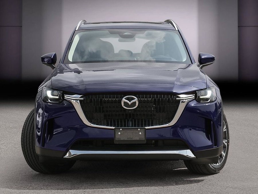 Mazda CX-90 hybride rechargeable GT 2026 Bleu cristal foncé mica