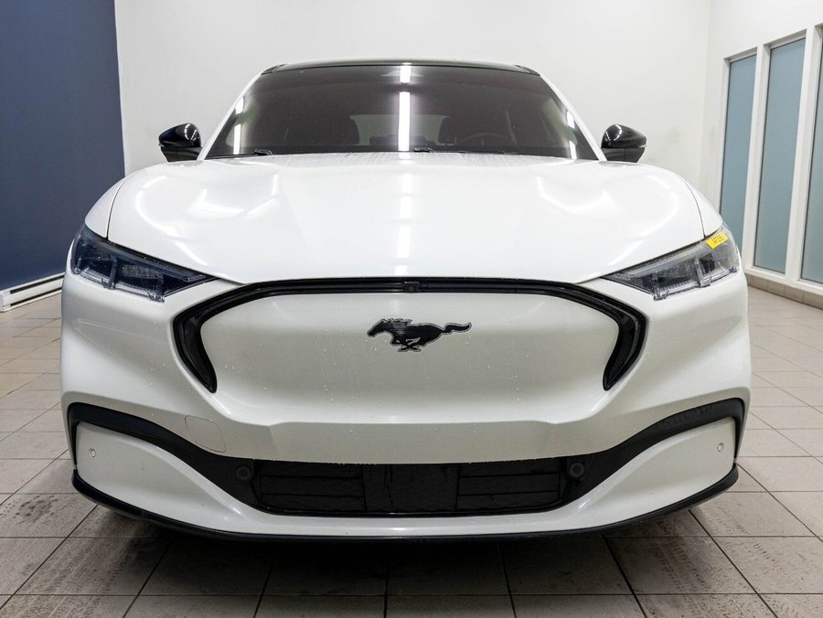 Ford Mustang Mach-E PREMIUM eAWD *LONGUE AUTONOMIE* TOIT *NAVI* B&O 2021 Blanc
