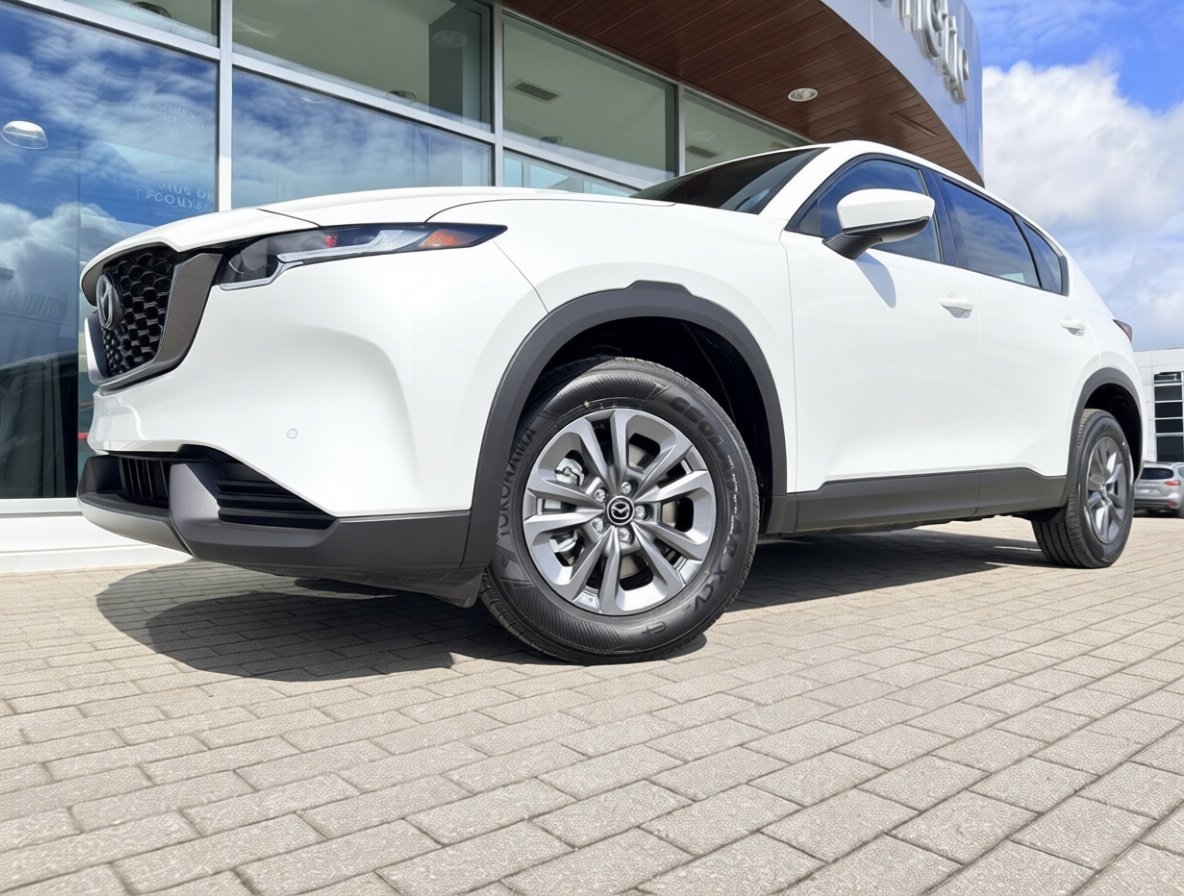 MAZDA CX-5 2026 Blanc rhodium métallisé Notre-Dame-des-Prairies - photo #1