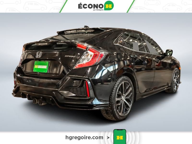 2020 Honda Civic Black Laval - photo #7