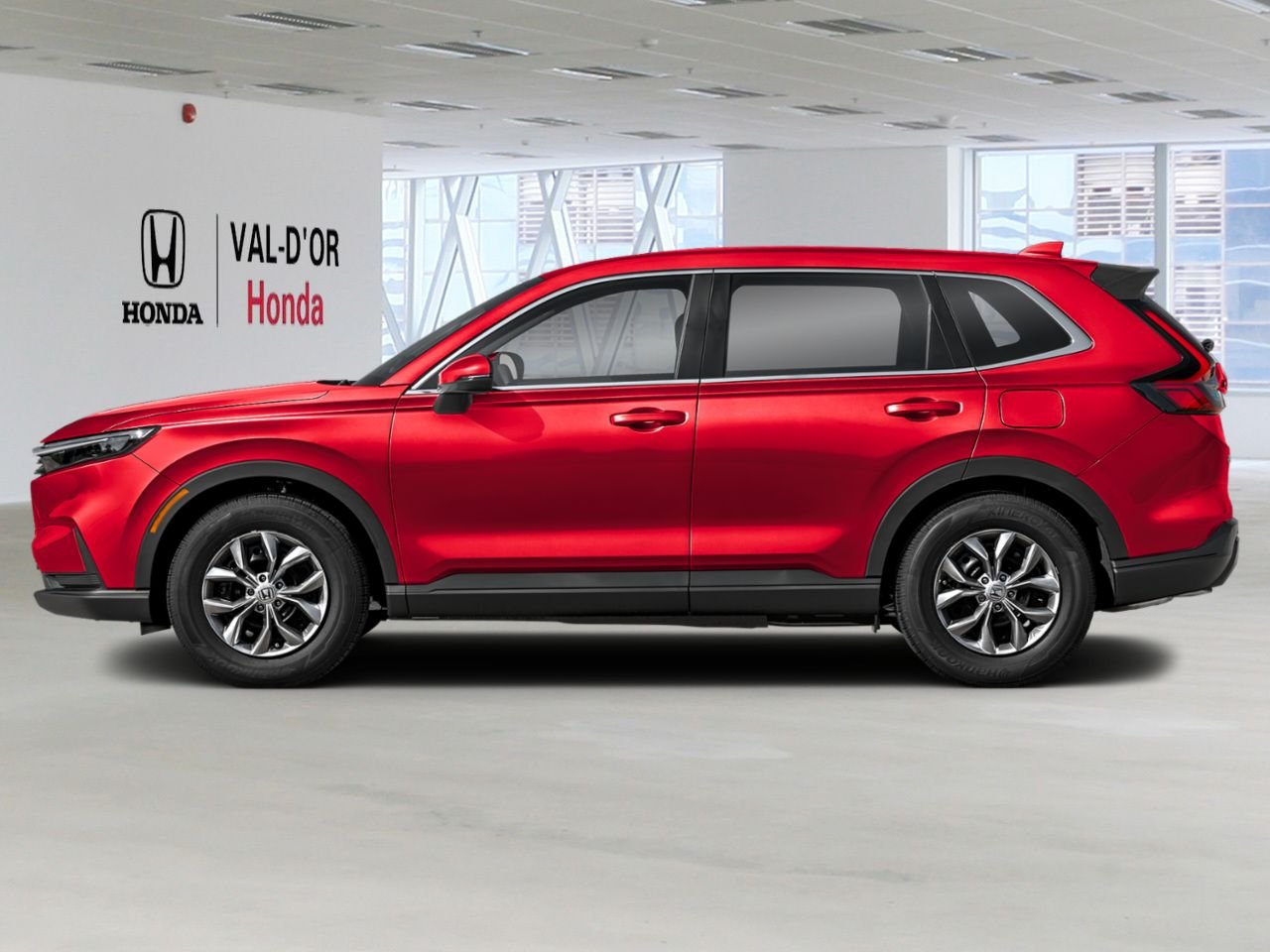 HONDA CR-V LX AWD 2027 Radiant Red Metallic Val-d'Or - photo #1