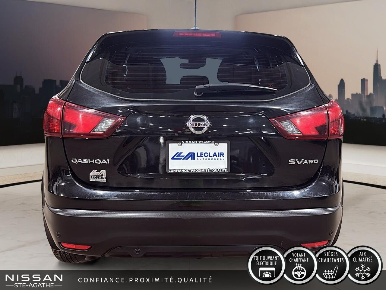 2019 Nissan Qashqai SV TI CVT Black Sainte-Agathe-des-Monts - photo #1