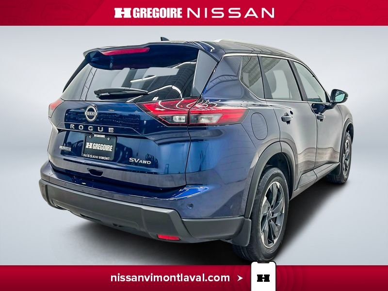 Nissan Rogue VM3608 | SV Moonroof AWD carplay a partir de 2.99% 2024 Bleu Laval - photo #5