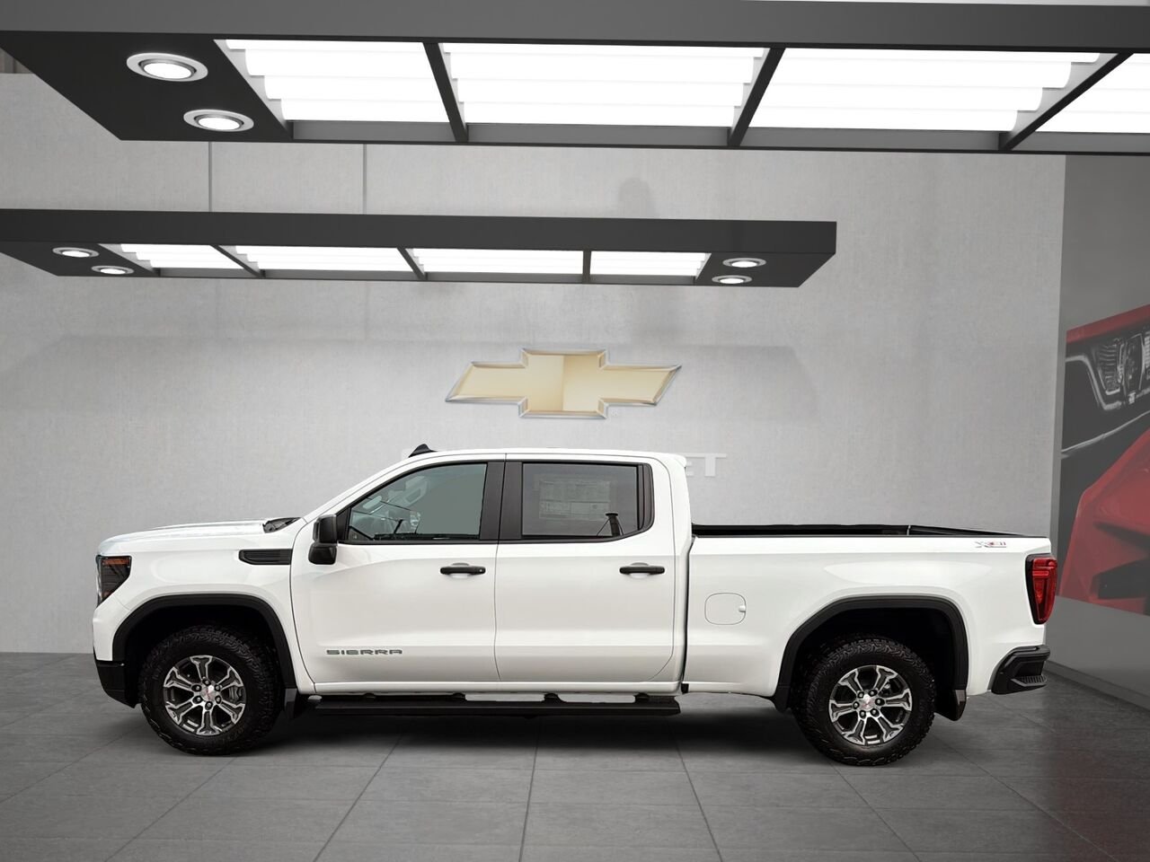 GMC Sierra 1500 Pro cabine multiplace 4RM 157 po 2026 BLANC SOMMET Saint-Hyacinthe - photo #4
