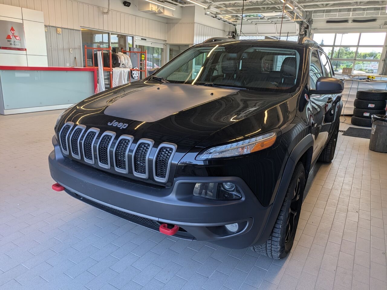 2017 Jeep Cherokee Black Gatineau - photo #1
