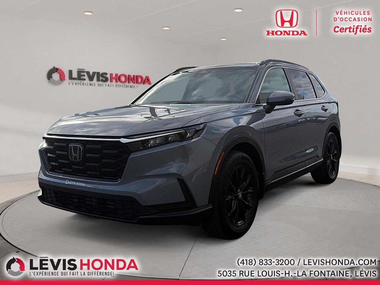 Honda CR-V Sport AWD Sport Traction Intégrale 2023 Gris Lévis - photo #0