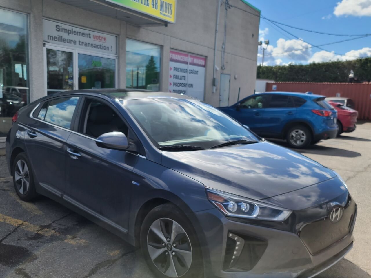 2019 Hyundai Ioniq Electric Grey  - photo #7