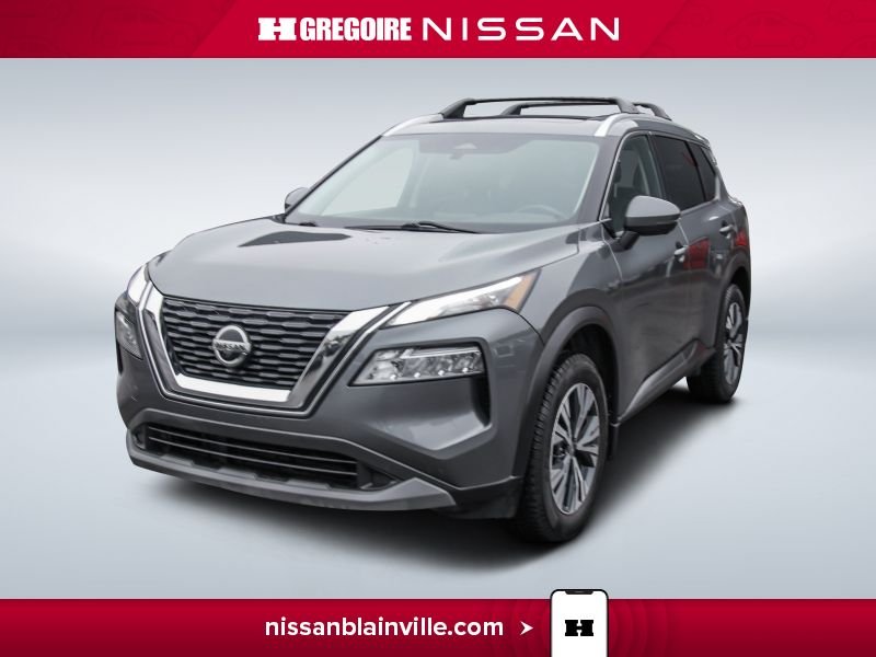Nissan Rogue SV PREMIUM CUIR TOIT CAMERA DE RECUL 2021 Gris