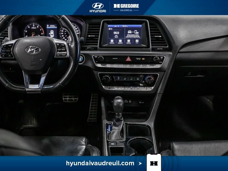 Hyundai Sonata 2018 Blanc Blainville - photo #24