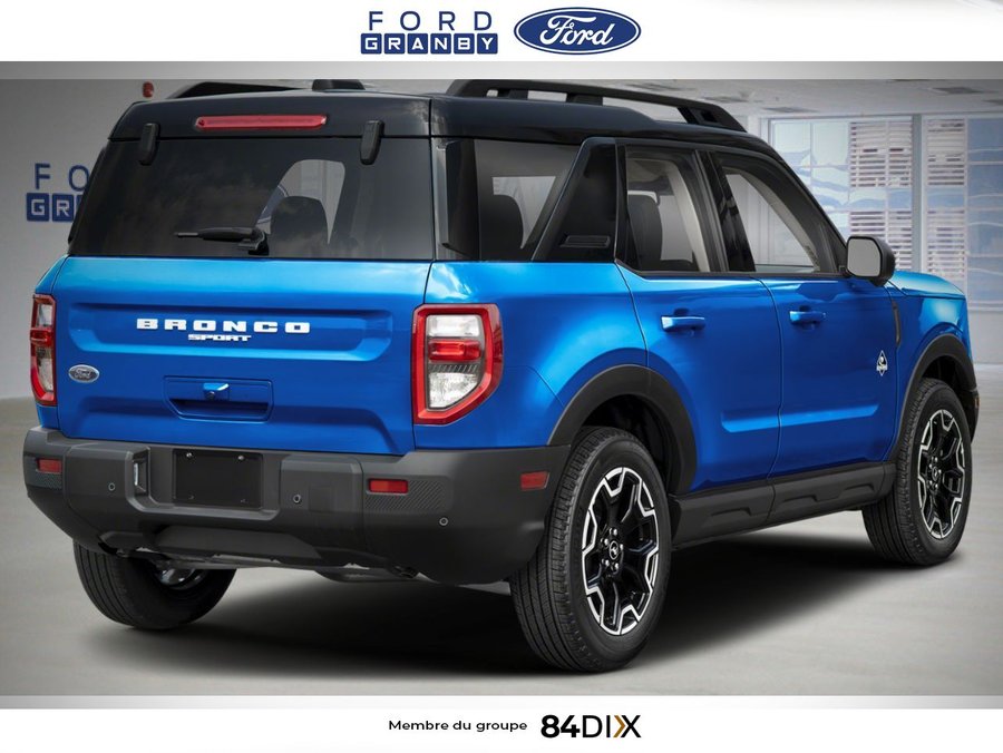 2026 Ford Bronco Sport Outer Banks 4x4 Velocity Blue Metallic