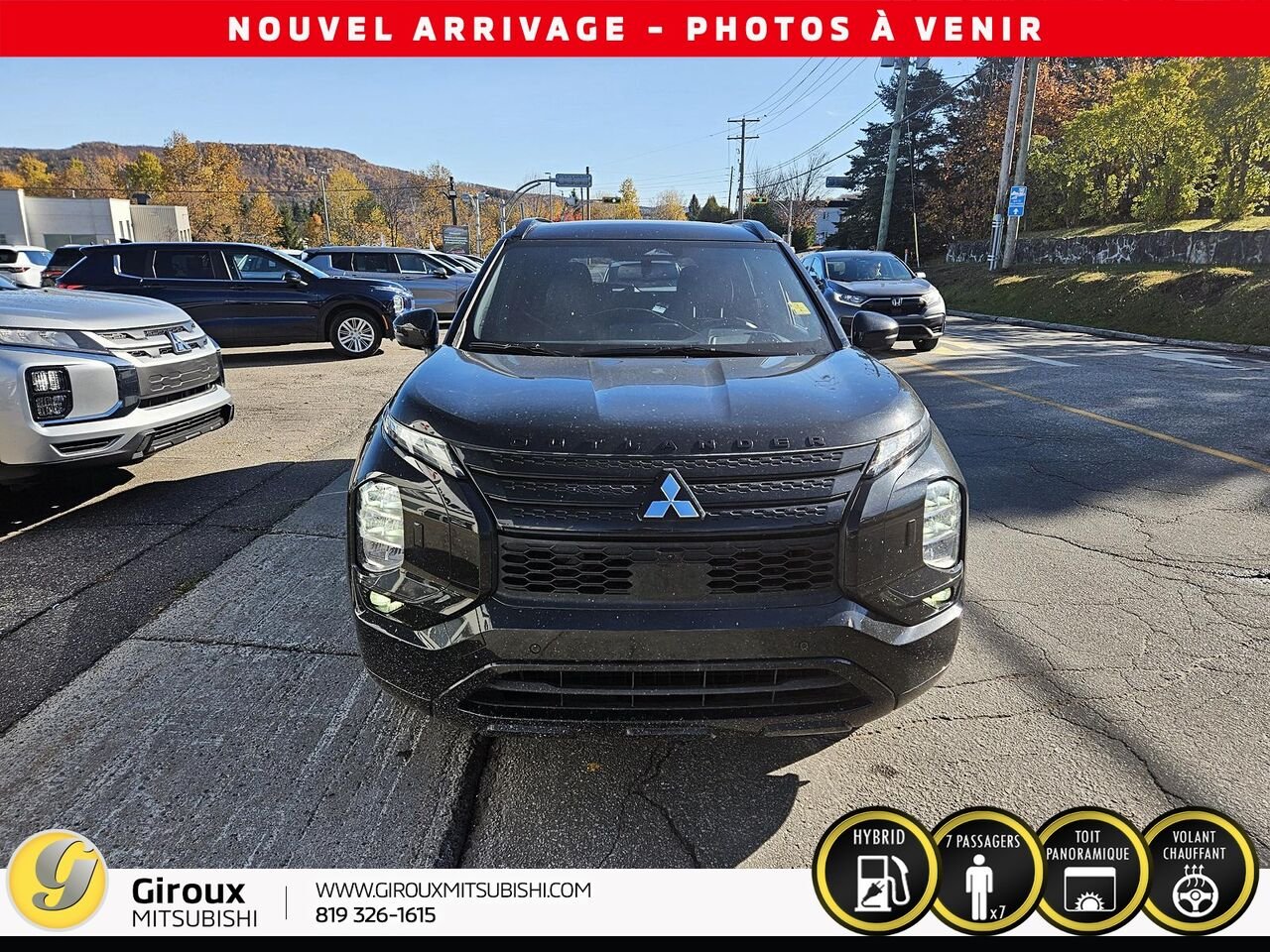 MITSUBISHI OUTLANDER PHEV NOIR S-AWC 2025 Noir Sainte-Agathe-des-Monts - photo #1