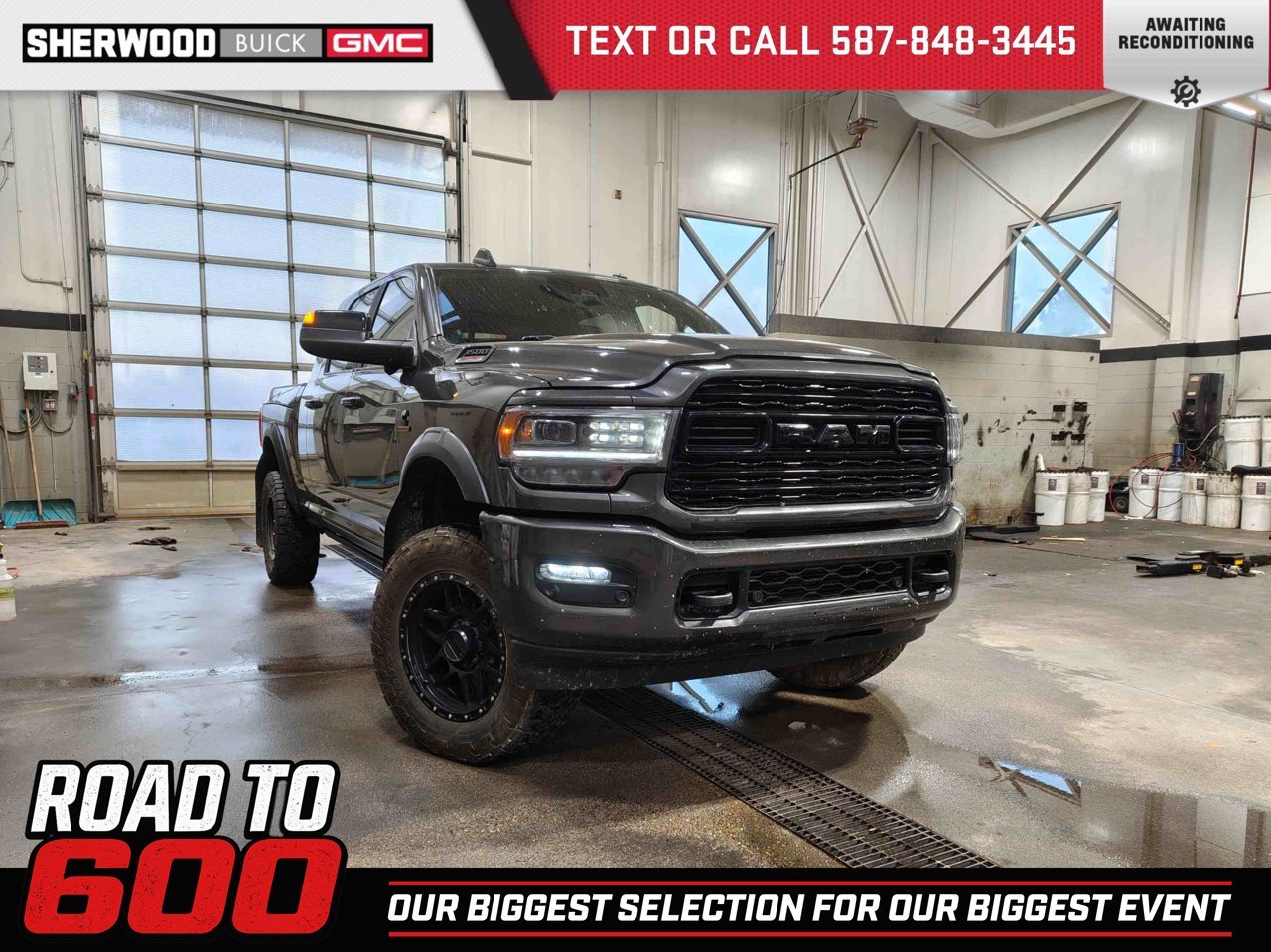 2022 Ram 3500 Limited 4x4 Mega Cab 6'4 Box Grey Sherwood Park - photo #0
