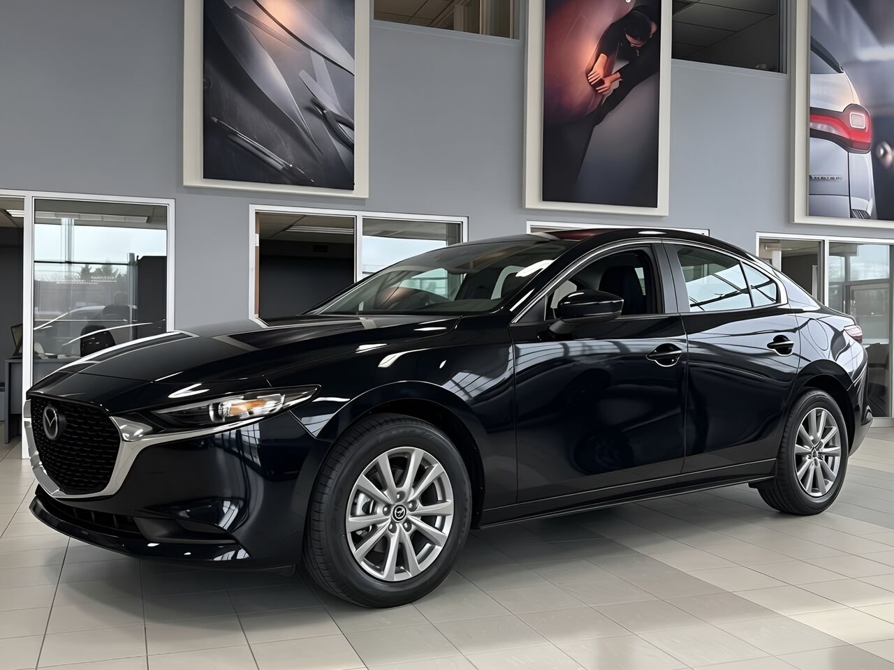 2026 MAZDA Mazda3 Jet Black Mica Notre-Dame-des-Prairies - photo #0