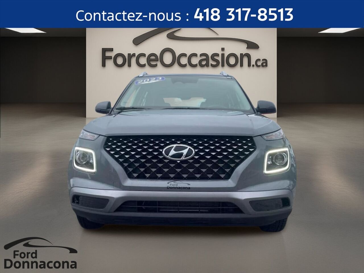 2023 Hyundai Venue Grey  - photo #1