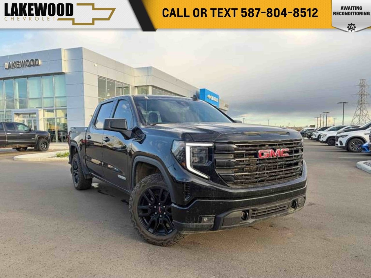 2022 GMC Sierra 1500 4WD Crew Cab 147 Elevation Black Sherwood Park - photo #0