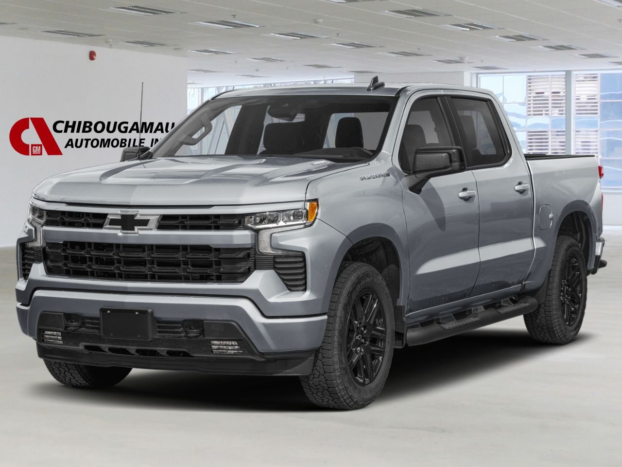 CHEVROLET Silverado 1500 K1500 SILVERADO CREW CAB RST STD/BOX (1SP) 2026 Gris sterling métallisé Chibougamau - photo #0