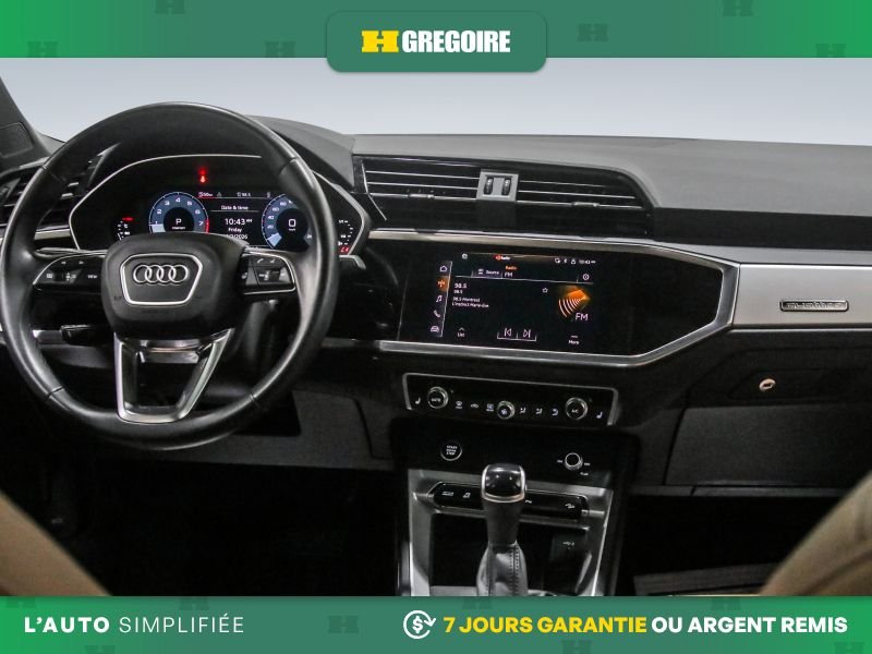Audi Q3 823224 | Komfort AWD AUTO AC CUIR TOIT MAGS CAM RECUL BLEUT 2022 Vert Laval - photo #18