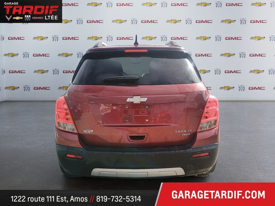 CHEVROLET TRAX TI LT LT 4 portes à transmission intégrale avec 1LT 2014 Rouge