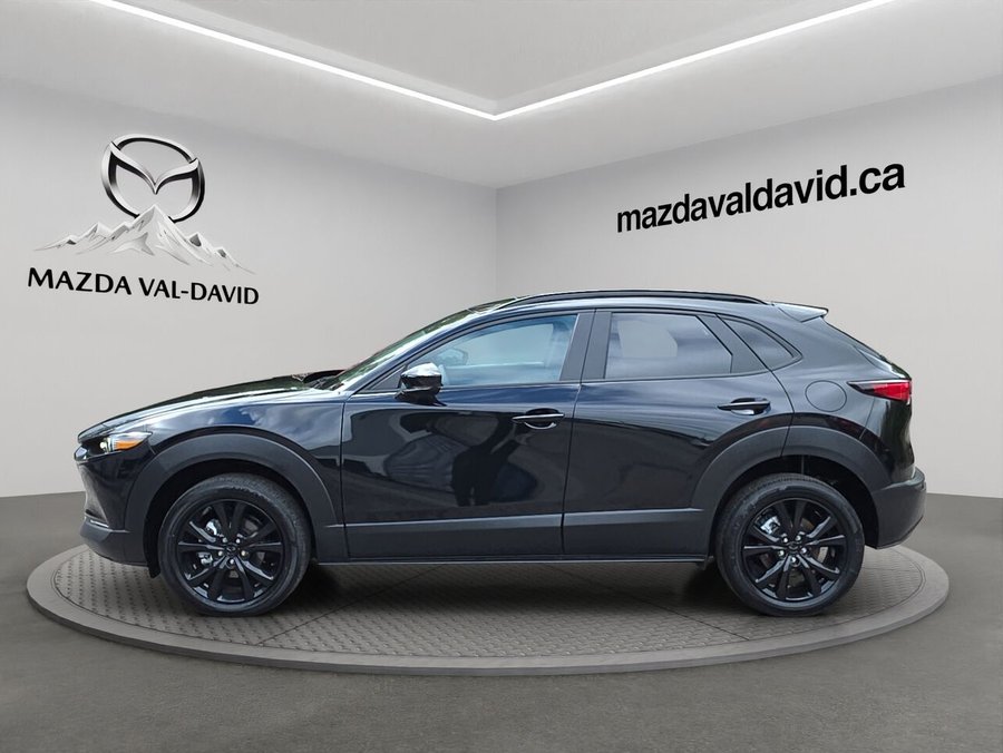 2026 Mazda CX-30 GT TI avec moteur turbo Jet Black Mica
