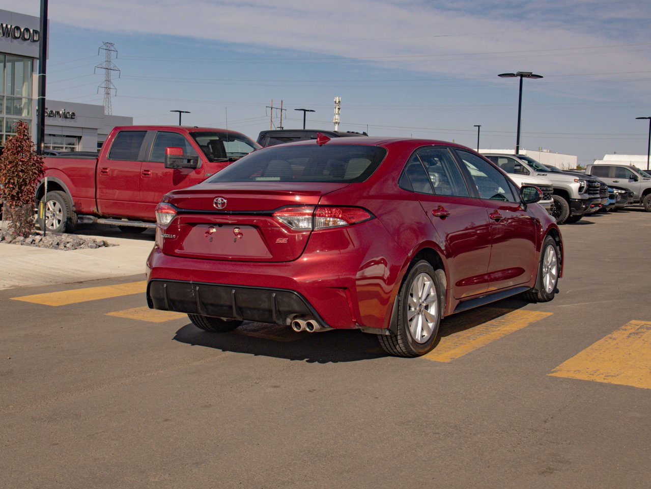 2024 Toyota Corolla SE CVT Red Sherwood Park - photo #9