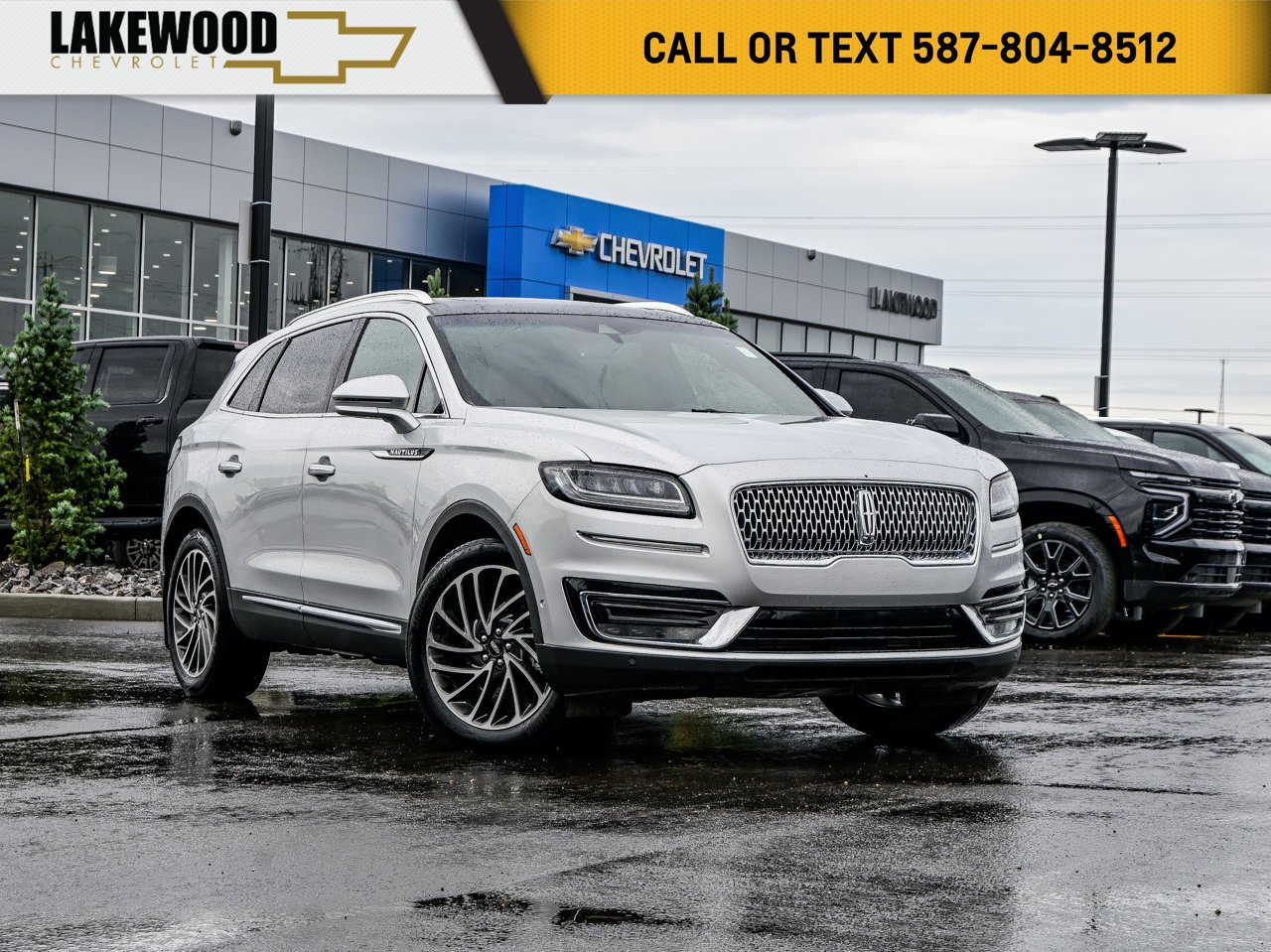 2019 Lincoln Nautilus Reserve AWD Grey Sherwood Park - photo #0