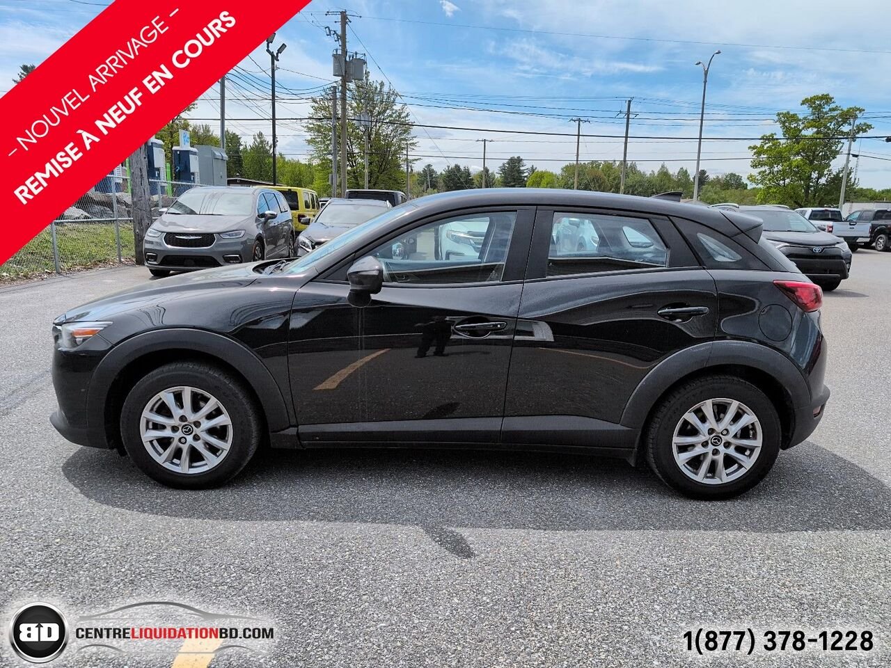 2021 Mazda CX-3 GX TA BM | BD0291 Black Granby - photo #8