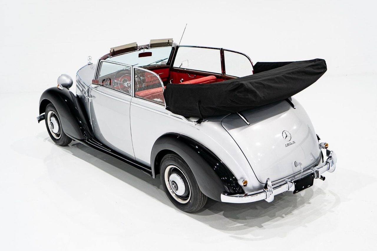 Mercedes-Benz 170S Cabriolet B Wonderfully Presented Old Restoration 1950 Gris Montréal - photo #30
