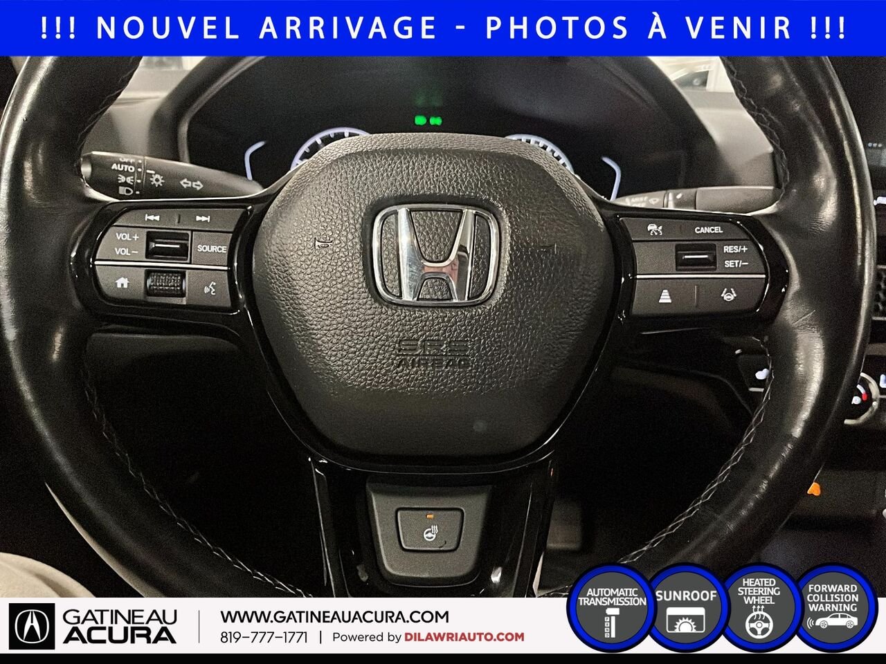 Honda Civic EX 2022 Noir Gatineau - photo #12