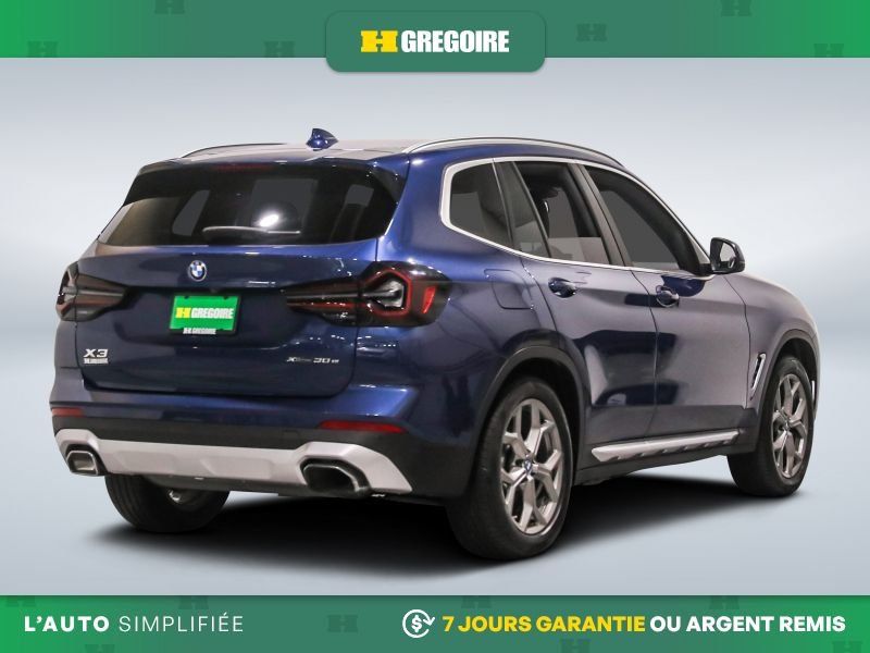 BMW X3 2023 Bleu Blainville - photo #8
