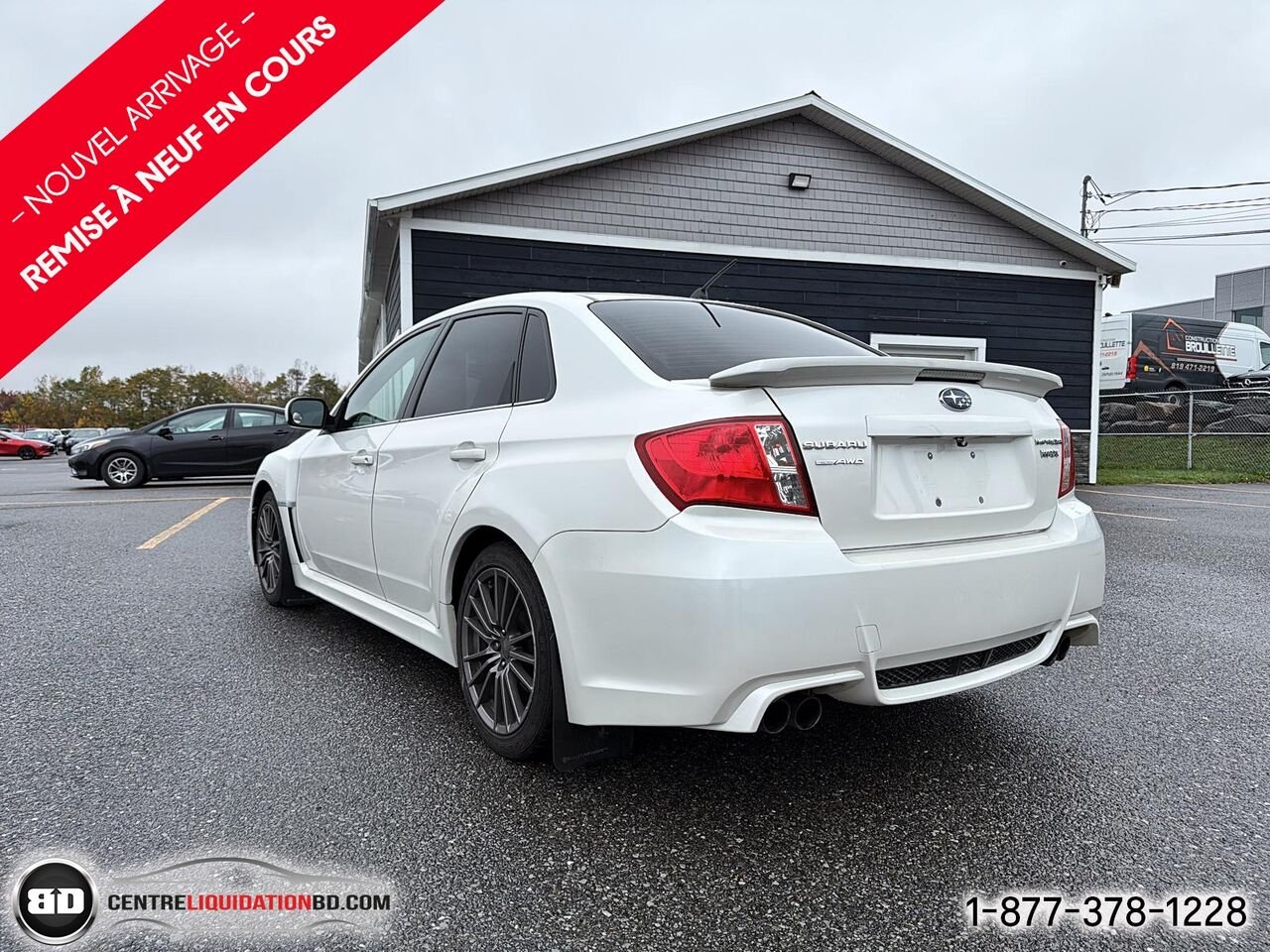 Subaru WRX SEDAN | BD0456 2013 Blanc Granby - photo #9