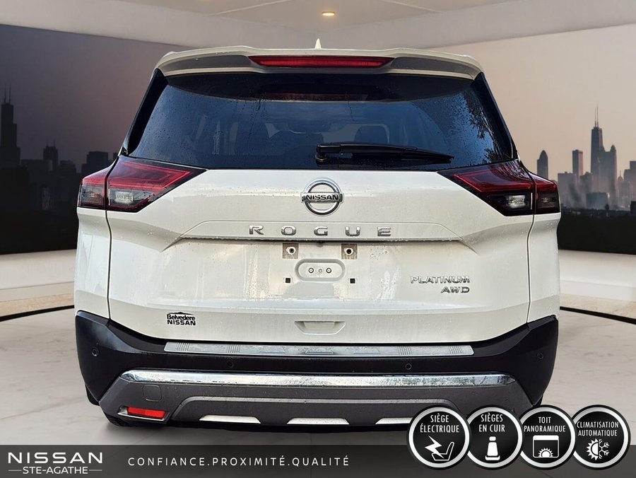 2021 Nissan Rogue TRACTION INTÉGRALE | TOIT OUVRANT PANORAMIQUE | CUIR | BOSE | UN SEUL PROPRIÉTAIRE White