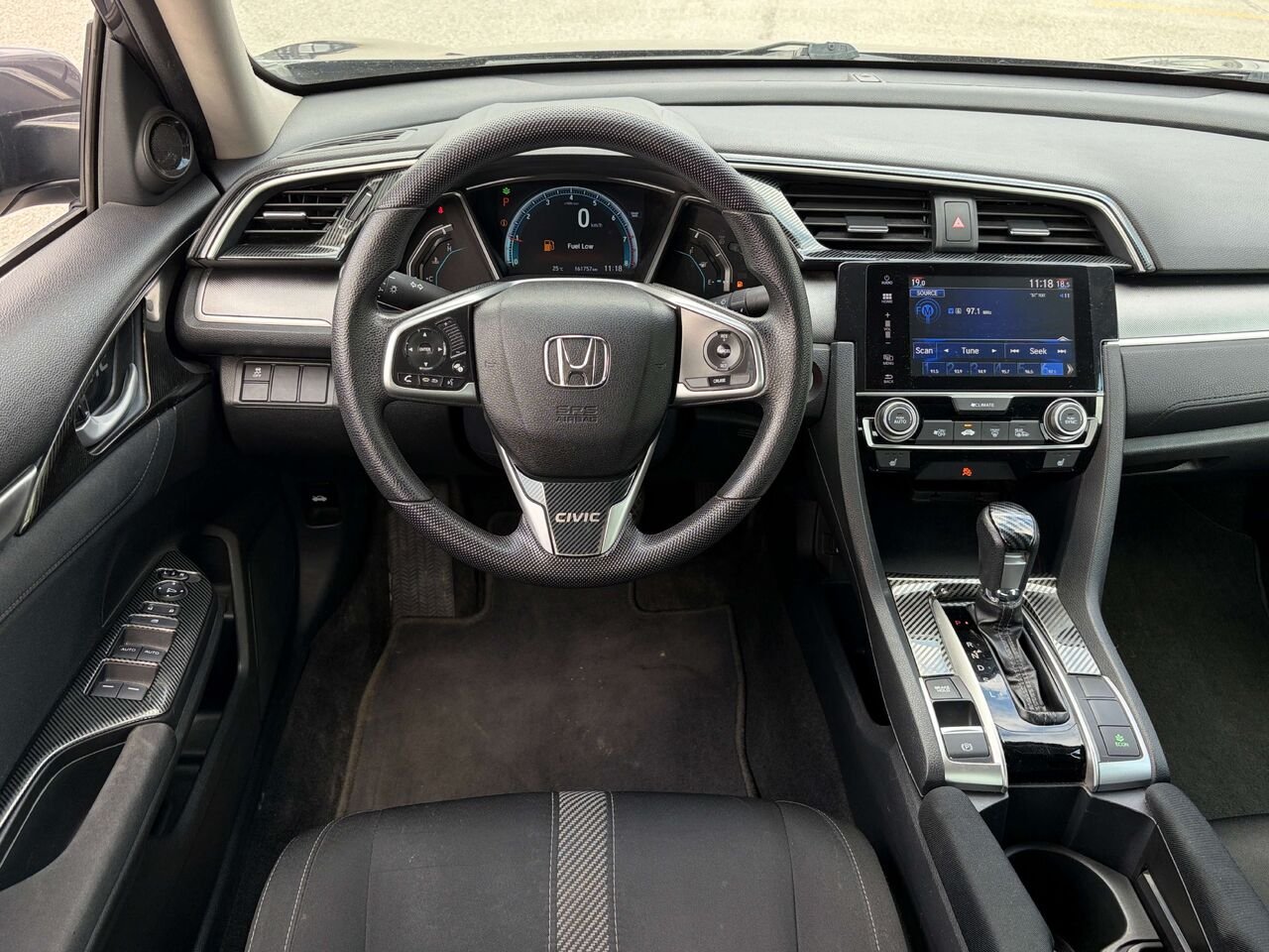 Honda Civic EX 2016 Gris Gatineau - photo #12