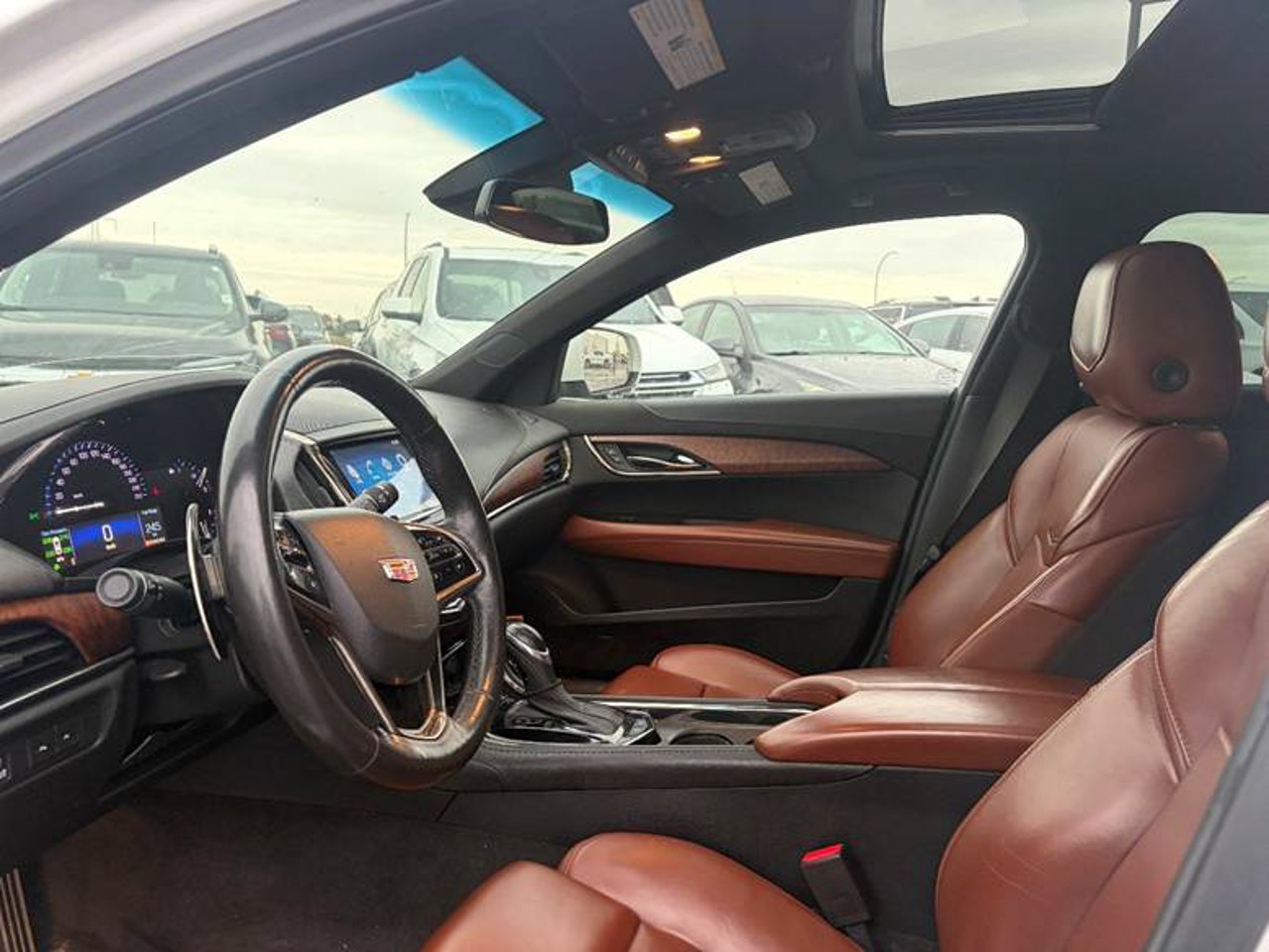 2015 Cadillac ATS Sedan 4dr Sdn 3.6L Performance AWD White Sherwood Park - photo #5