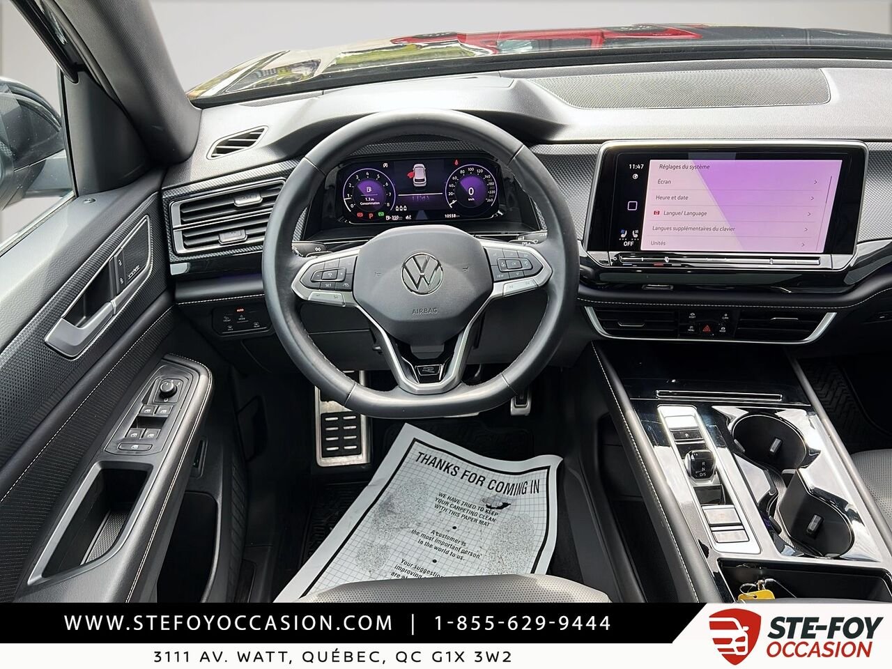 Volkswagen Atlas Cross Sport EXECLINE 2026 Noir Québec - photo #13