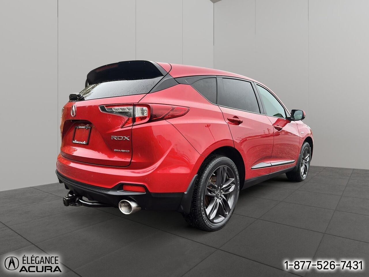2021 Acura RDX A-Spec TI | A8927A Red Granby - photo #4
