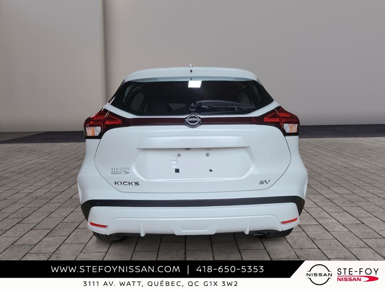 Nissan Kicks SV TA 2024 Blanc Ste-Foy - photo #5