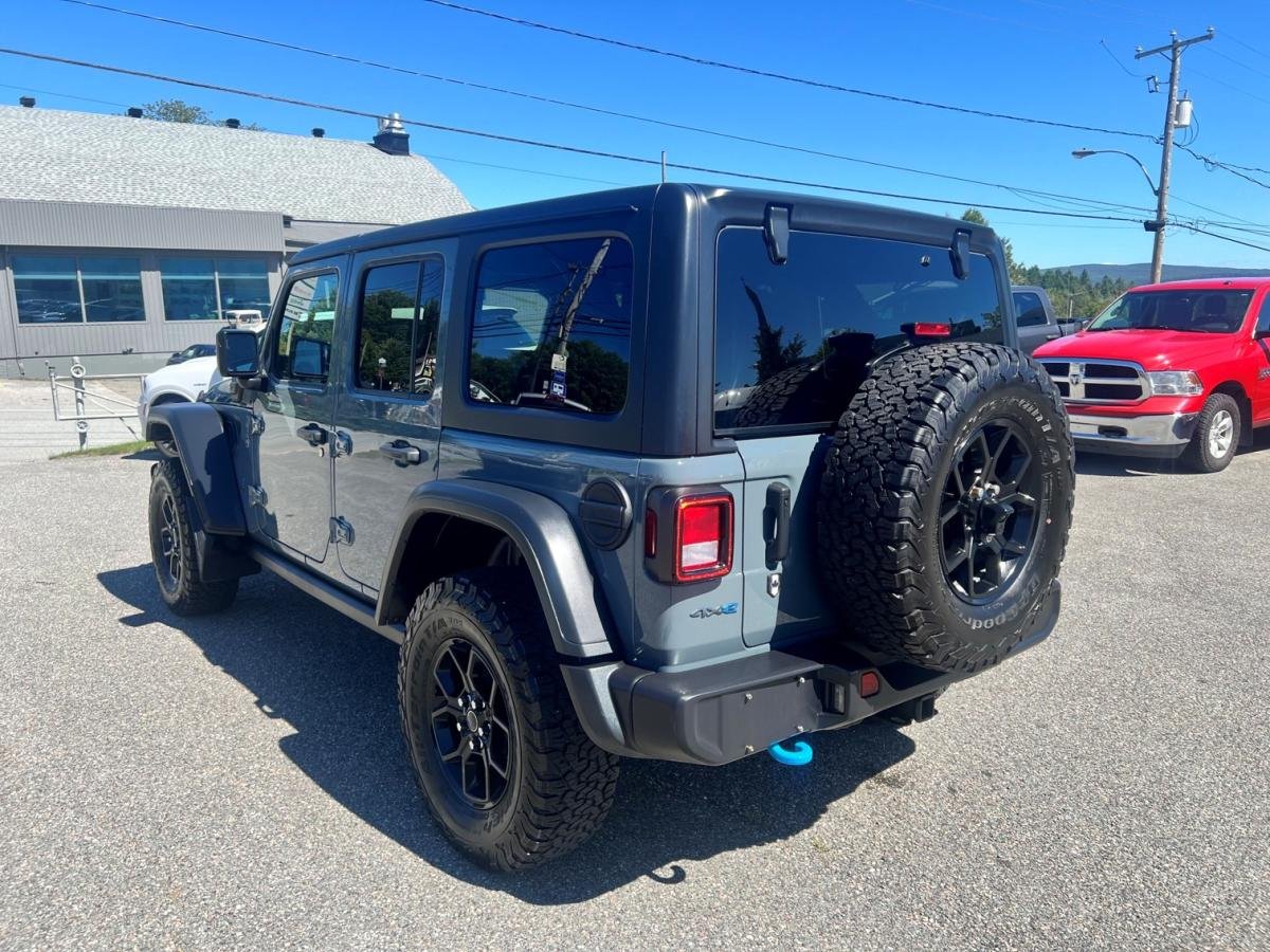 Jeep Wrangler 4xe 2024 Bleu Lac Mégantic - photo #5