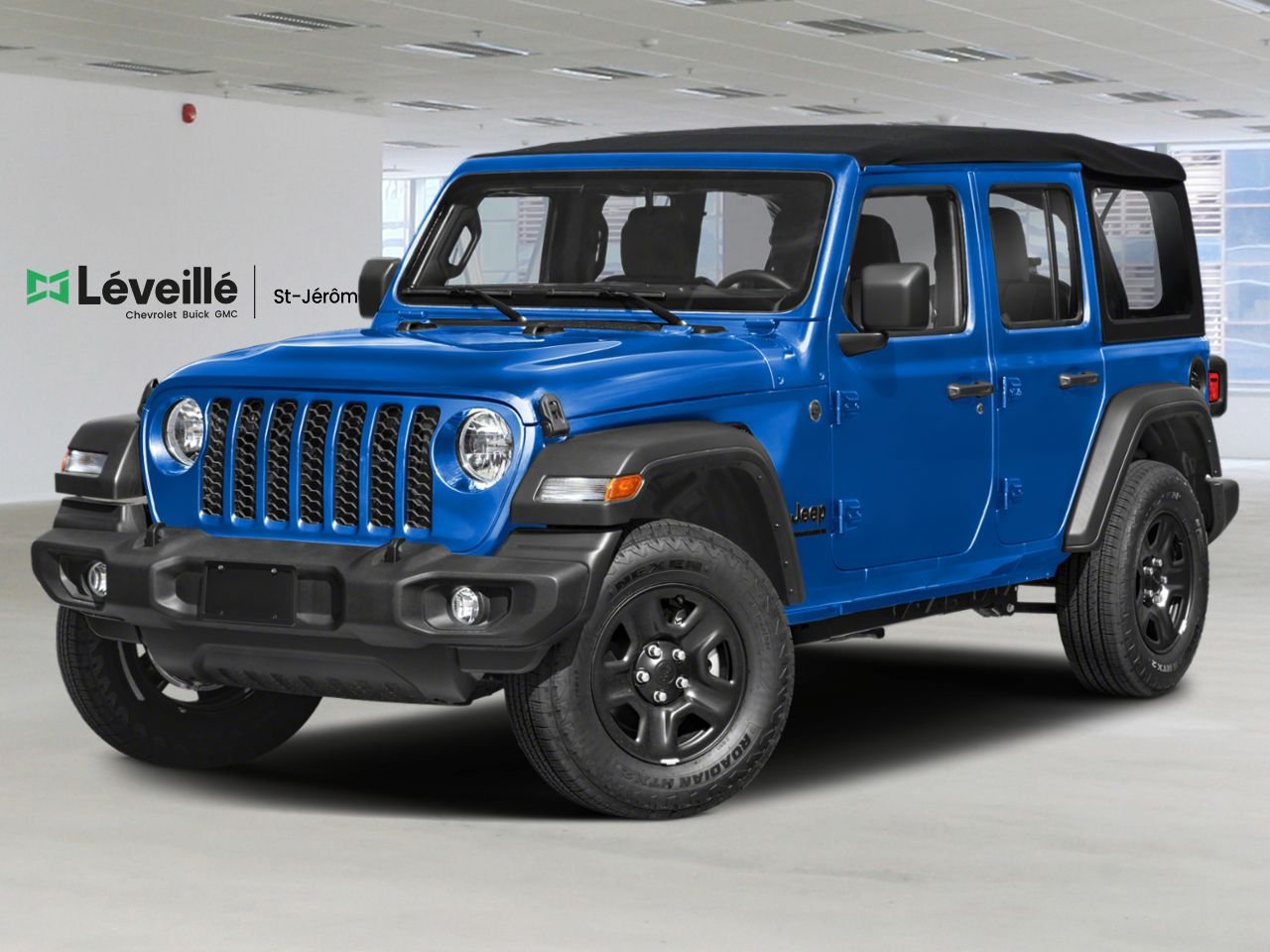 2025 JEEP Wrangler SPORT Hydro Blue Pearl Saint-Jérôme - photo #0