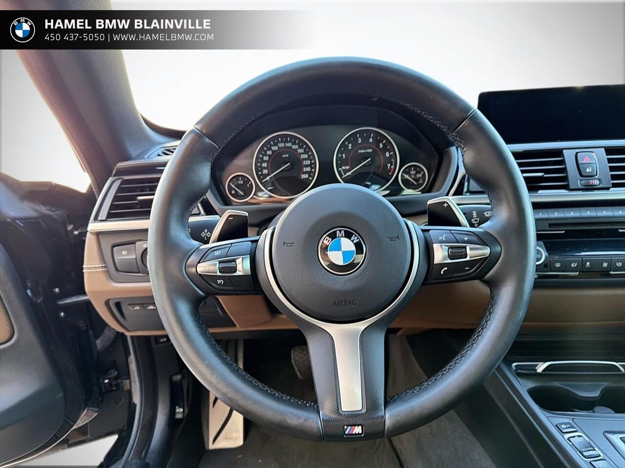 2016 BMW Série 4 435i xDrive cabriolet 2 portes TI Black Blainville - photo #13