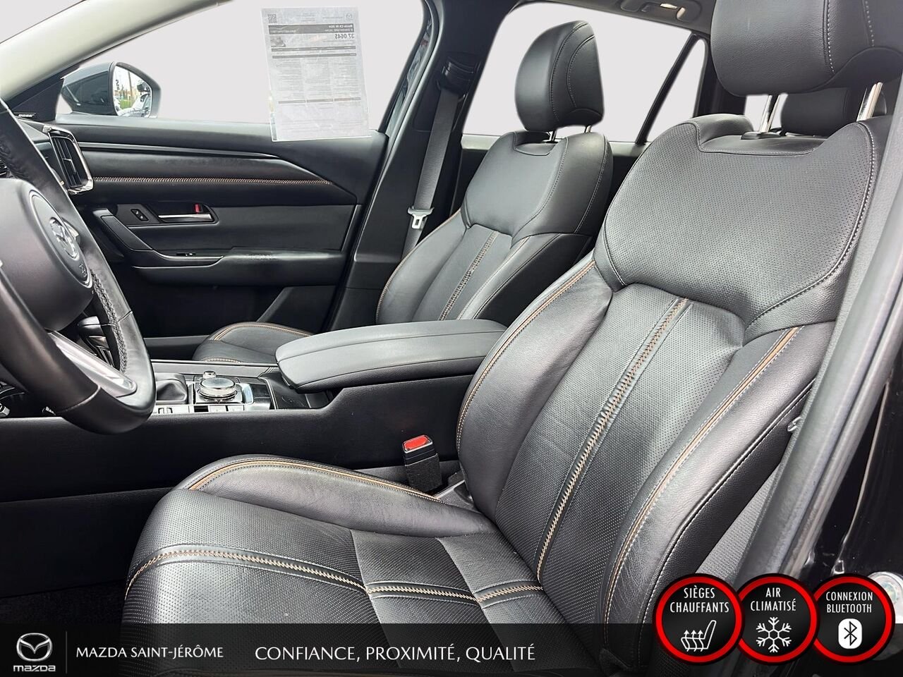 Mazda CX-50 GT avec moteur turbo | TOIT PANORAMIQUE | CUIR | AWD | 2024 Noir Saint-Jérôme - photo #17