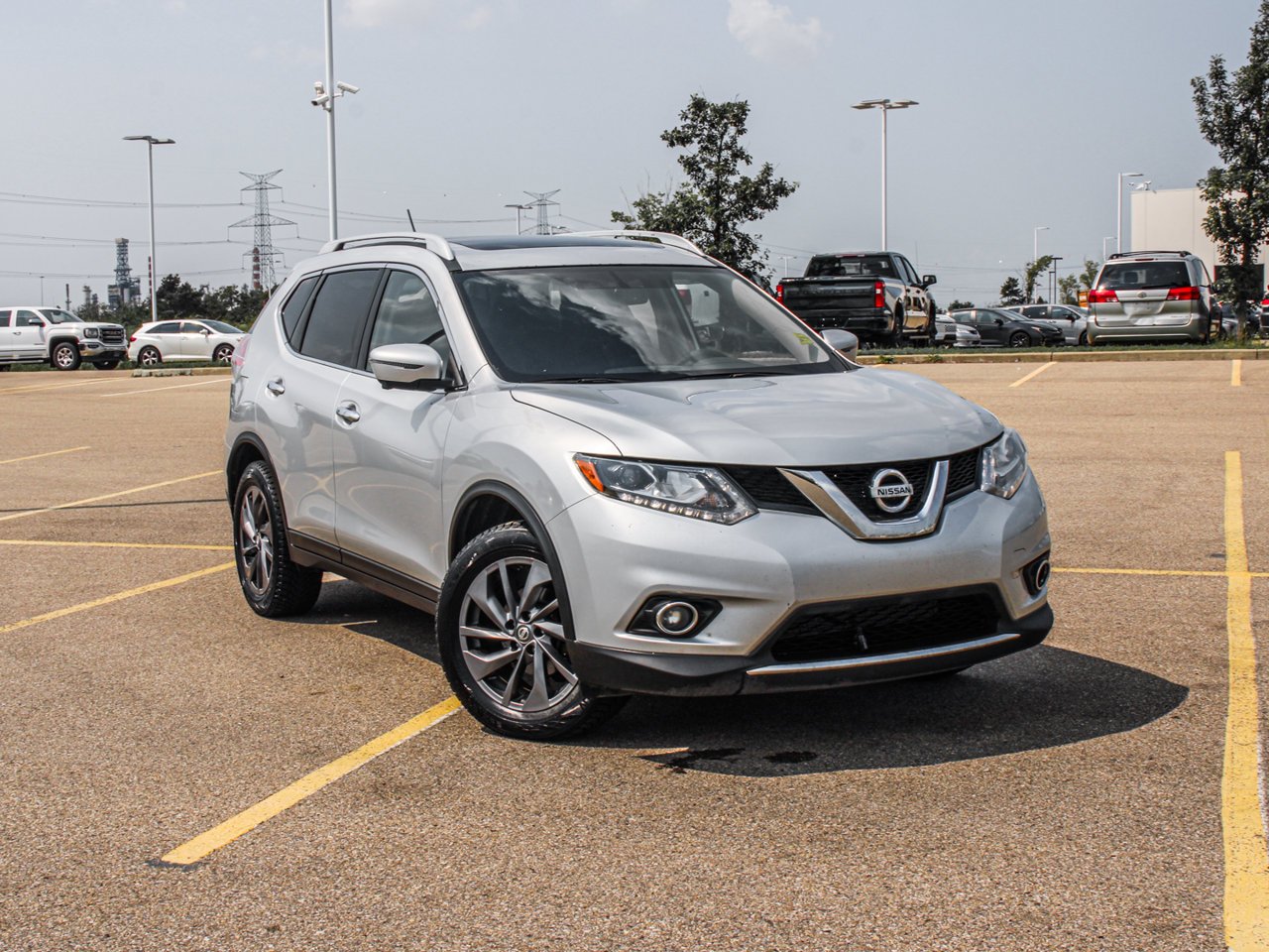2016 Nissan Rogue AWD 4dr SL Grey Sherwood Park - photo #1