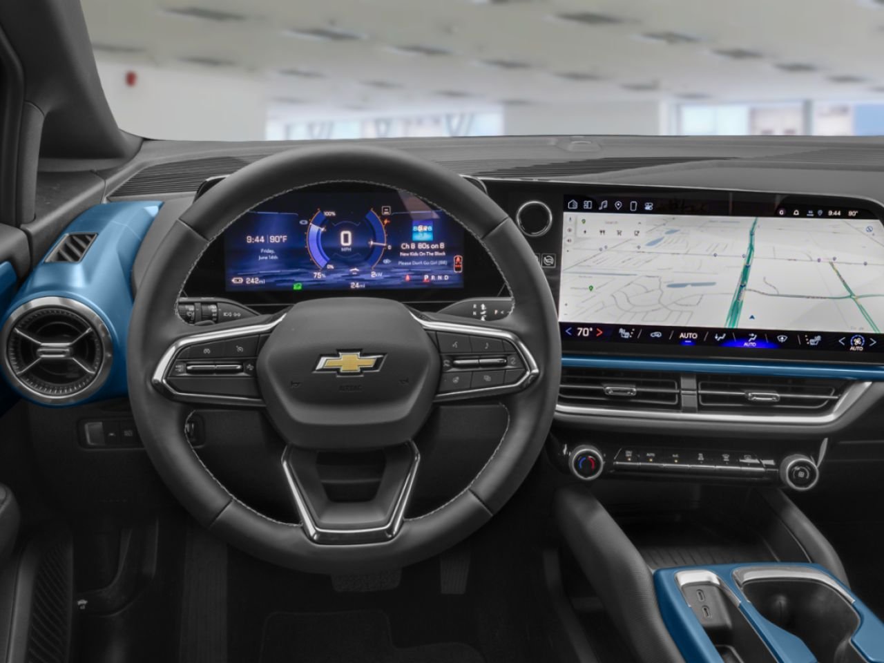 CHEVROLET Equinox EV 4 portes - LT 2026 Bleu déferlante métallisé Amos - photo #6