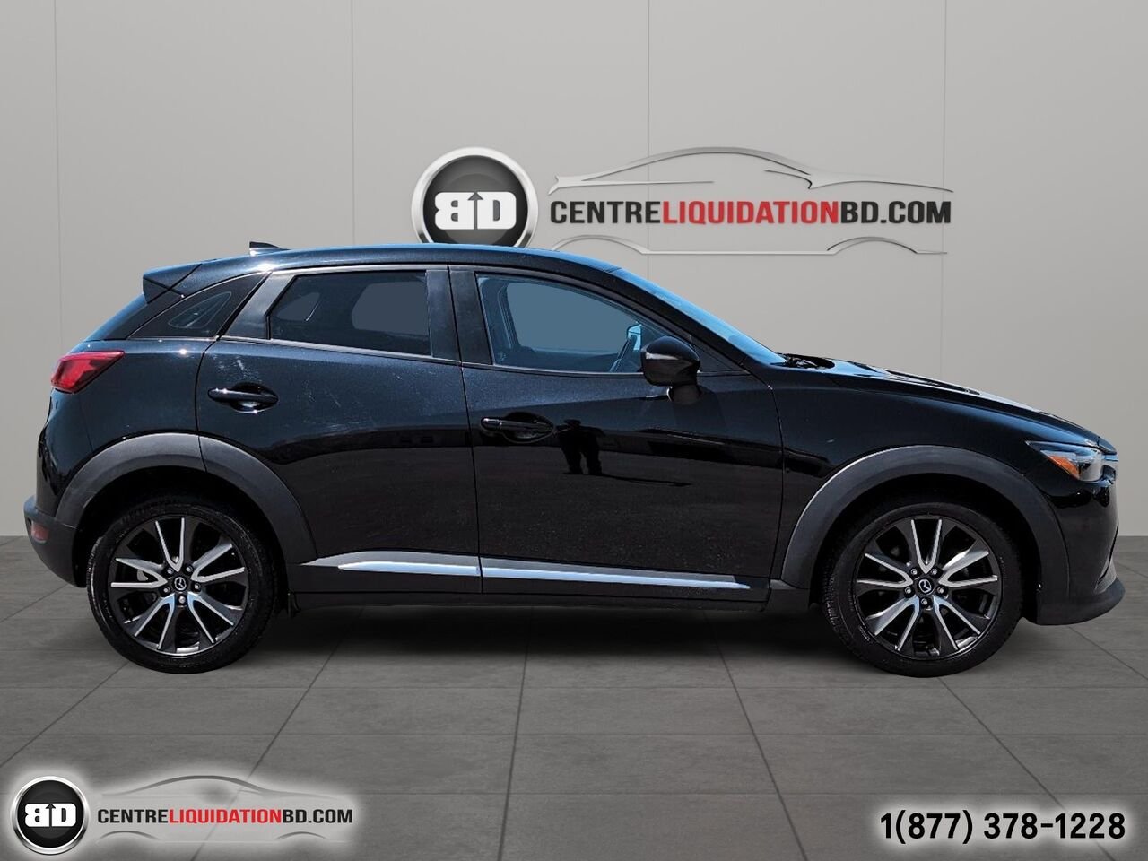 Mazda CX-3 GT | BD0293 2017 Noir Granby - photo #3
