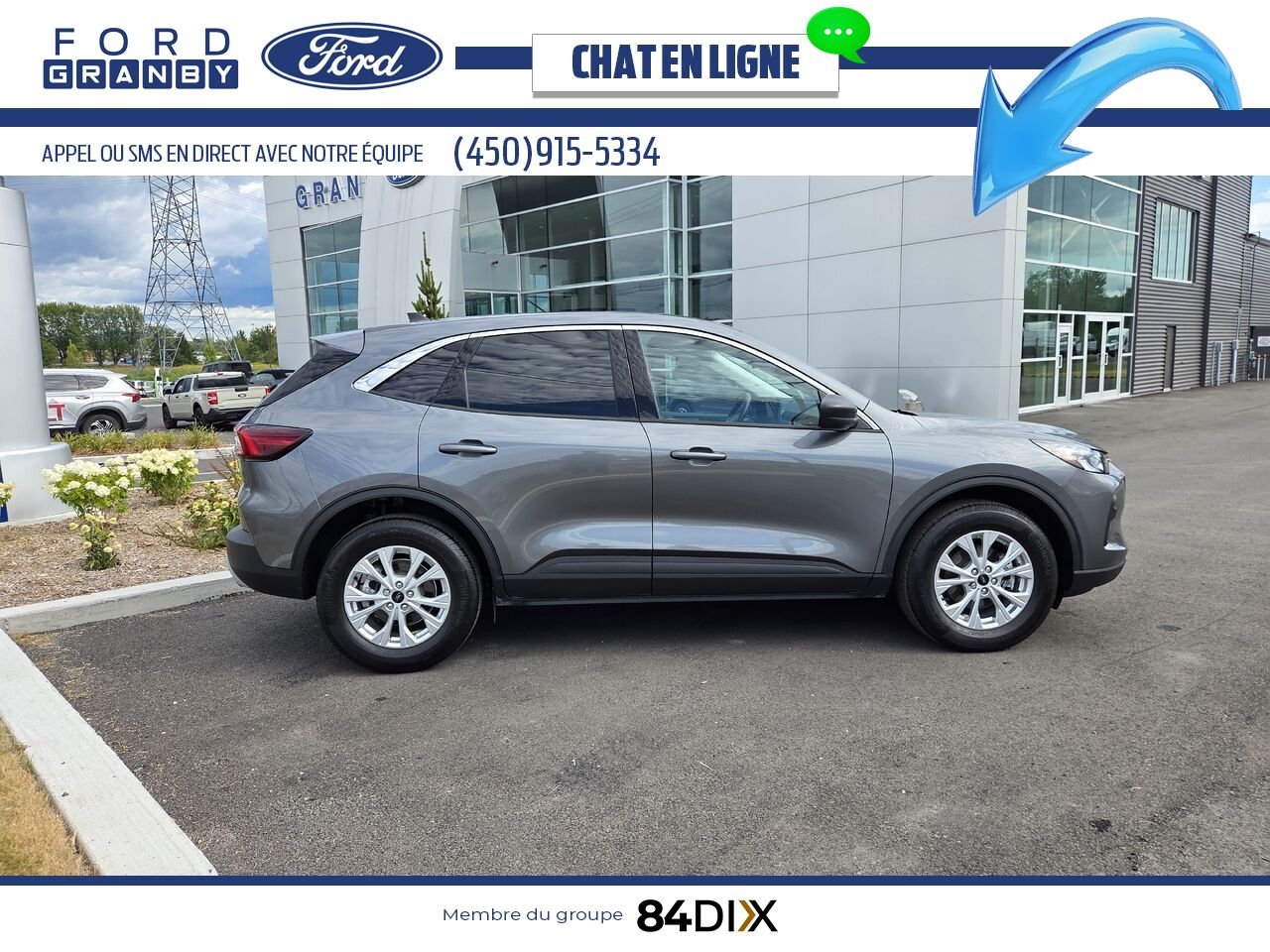 2024 Ford ESCAPE Grey Granby - photo #7